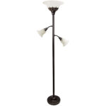 Floor Lamp - 3 Light Bronze