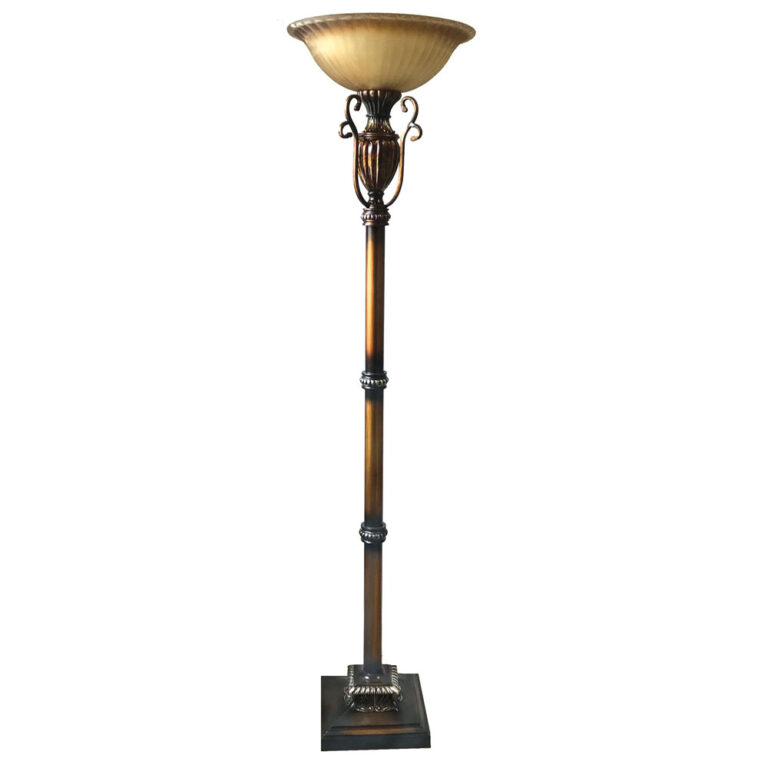 Floor Lamp Gold Finish Off Grid Lamps