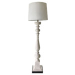 Floor Lamp - White 66"